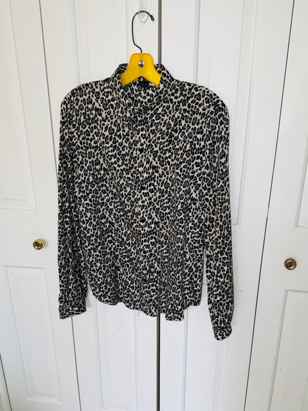 Ralph Lauren Print Button-Up Blouse